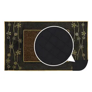  W45 x L75 cm Non-Slip Outdoor Door Mat Gold