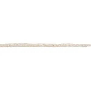 Trim: Macramé Cord: Cotton: 175m x 4mm: 1kg: Natural