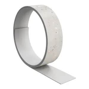 GoodHome Berberis Granite effect Grey Edging tape, (L)3m (W)42mm