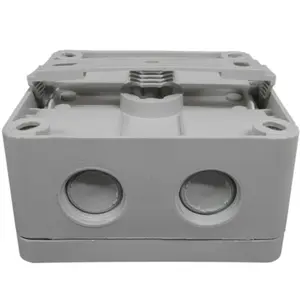 IP66 Outdoor Junction Box 91x47mm with 20mm Knockouts - Grey