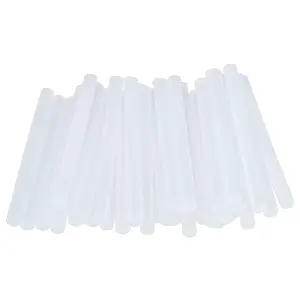 Rapid Glue Sticks For Hot Glue Guns Universal Transparent 36 Pieces 7 x  90mm