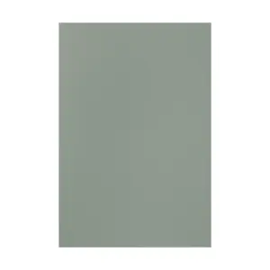 GoodHome Ashmead Matt reed green Standard End support panel (H)870mm (W)590mm