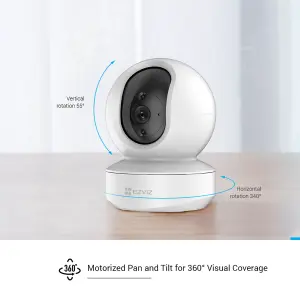 EZVIZ TY1 Wireless Indoor Pan & tilt Smart camera - White