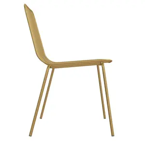 Bourquin Side Chair (Set of 2) Gold