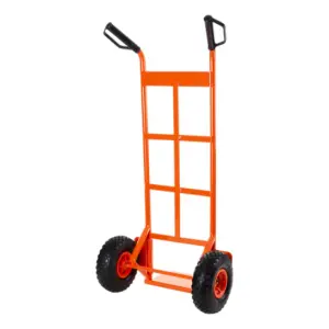 Black & Decker Heavy Duty Sack Trolley Truck Industrial Hand Rubber Tyre 120Kg