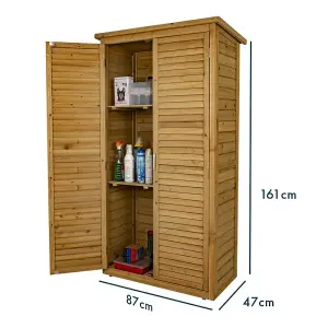 Wooden Garden Storage Shed - Tall