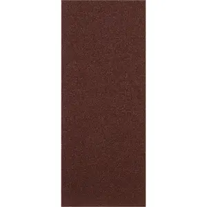 5-Pack 40 Grit Orbital Sanding Sheets - 115 x 280mm for Wood and Metal