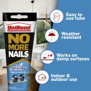 UniBond No More Nails Off-white Grab adhesive 340g