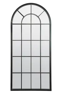 MirrorOutlet Somerley Country Arch Large Garden Mirror 140 x 65 CM