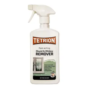 Tetrion Fast Acting Mould & Mildew Remover Trigger Spray 500ml x3