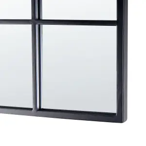 Wall Mirror BROUAGE Metal Black