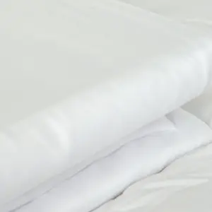 Just So Home Microfibre Bed Sheet SET Soft Touch Bedding (White, Single)