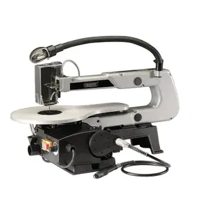 Draper Variable Speed Scroll Saw with Flexible Drive Shaft and Worklight, 405mm, 90W 22791