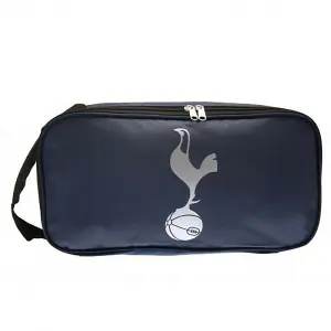 Tottenham Hotspur FC Logo Nylon Boot Bag Navy (One Size)