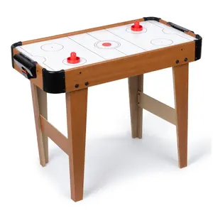 WICKED GIZMOS Freestanding Air Hockey Table with Paddles & Pucks