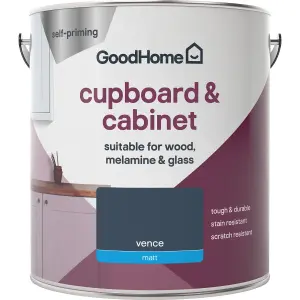 GoodHome Renovation Vence Matt Multi-room Cupboard & cabinet paint, 2L