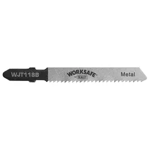 Sealey Jigsaw Blade Metal 55mm 12 TPI Wavy Set Teeth - Pack of 5 Pieces WJT118B