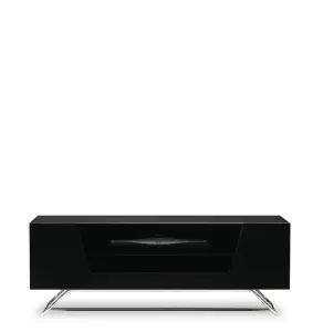 Chromium TV-Stand with 1 Flap Black CRO2-1000CB-BLK