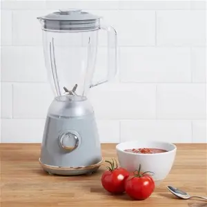 Dunelm 500W Grey Table Blender, Light Grey, Plastic