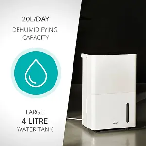 Duux Bora Smart Dehumidifier 20L/day