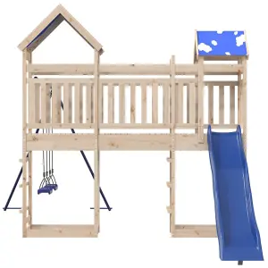 Berkfield Outdoor Playset Solid Wood Pine