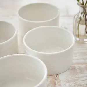 Sophie Conran Portmeirion Small Ramekins, White (Set of 4)