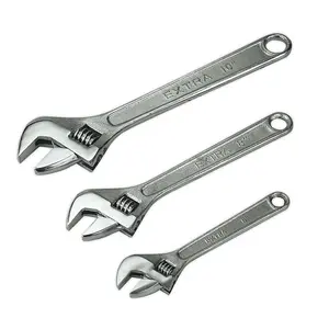 Sealey Adjustable Wrench Set 3pc 150, 200 & 250mm S0448