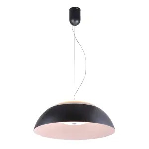 Luminosa Mirta LED Pendant Lamp 60W 2500Lm 3000K Black