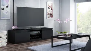 RTV120 TV Cabinet Black - Limited Edition