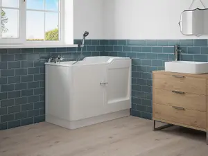 Lisna Waters Havana Left Hand Deep Soak Easy Access  Walk In Bath 1220mm x 660mm