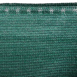 Uptal Vinyl Yard/Privacy Fence Green / 120cm H x 1000cm W x 0.2cm D