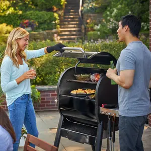 Weber SmokeFire Black Wood pellet grill