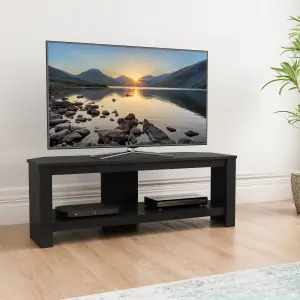 AVF Calibre 1.15m TV Stand, for TVs up to 55" - Black Oak