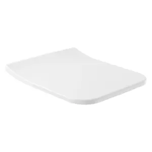 Villeroy & Boch Venticello Slim (wrapover) Soft Close Replacement Toilet Seat, White Alpin