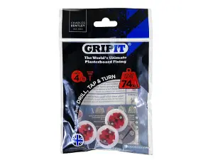 Gripit - Red / 18mm - Pack of 8