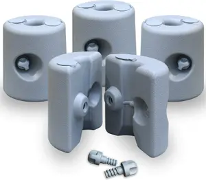 4 Large Gazebo Leg Weights Anchors