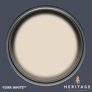 Dulux Trade Heritage York White Eggshell Wall paint, 750ml