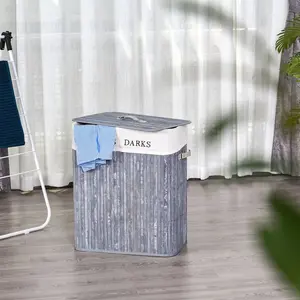 Laundry Bin Grey