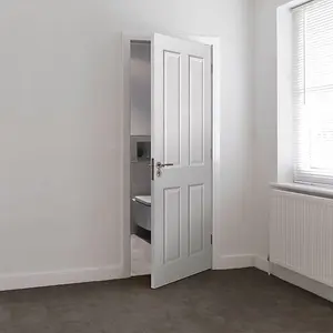 Canterbury White Internal Fire Door - Smooth