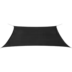 Berkfield Sunshade Sail HDPE Rectangular 2x4 m Anthracite