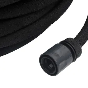 Berkfield Garden Soaker Hose Black 10 m Rubber