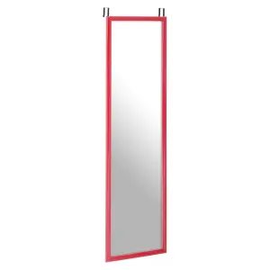 Maison by Premier Hot Pink Plastic Frame Over Door Mirror