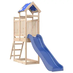 Berkfield Outdoor Playset Solid Wood Pine