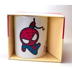 Marvel Kawaii Spider-Man Mug White/Red/Blue (One Size)