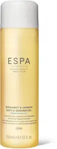 ESPA | Bergamot & Jasmine Bath & Shower Gel | 250Ml | Suitable For All Skin Types | 100% Natural Fragrance