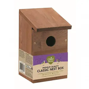 Wall Mounted Wild Garden Bird Nesting Box