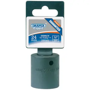 Draper Expert 24mm 1/2" Square Drive Impact Socket 28545