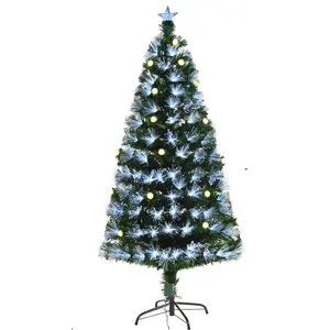 Durham Lighted Artificial Fir Christmas Tree 4ft. 