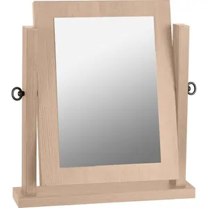 Kelton Framed Freestanding Dresser Mirror Oak