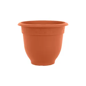 Wham Bell Pot 4x36cm Round Recycled Plastic Planter Terracotta